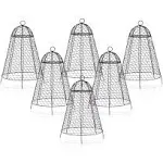  Garden Cloches for Plants Chicken Wire Cages to Set of 6 (20 inch high)