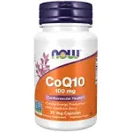 Now Foods, CoQ10, 100 mg, 30 Cápsulas Vegetarianas Hawthorn Berry