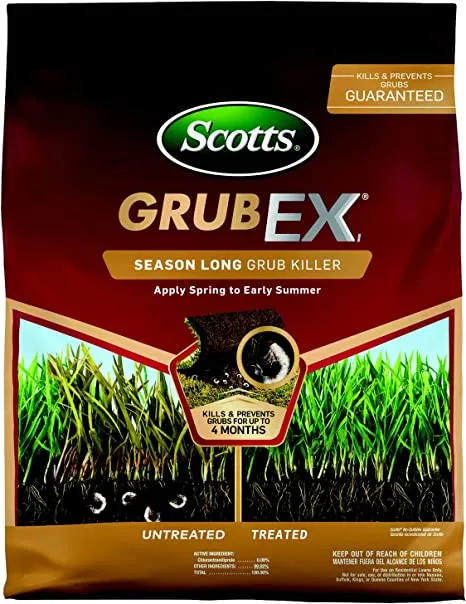 Scotts GrubEx1 Season Long Grub Killer, 14.35 lbs., 5,000 sq. ft.