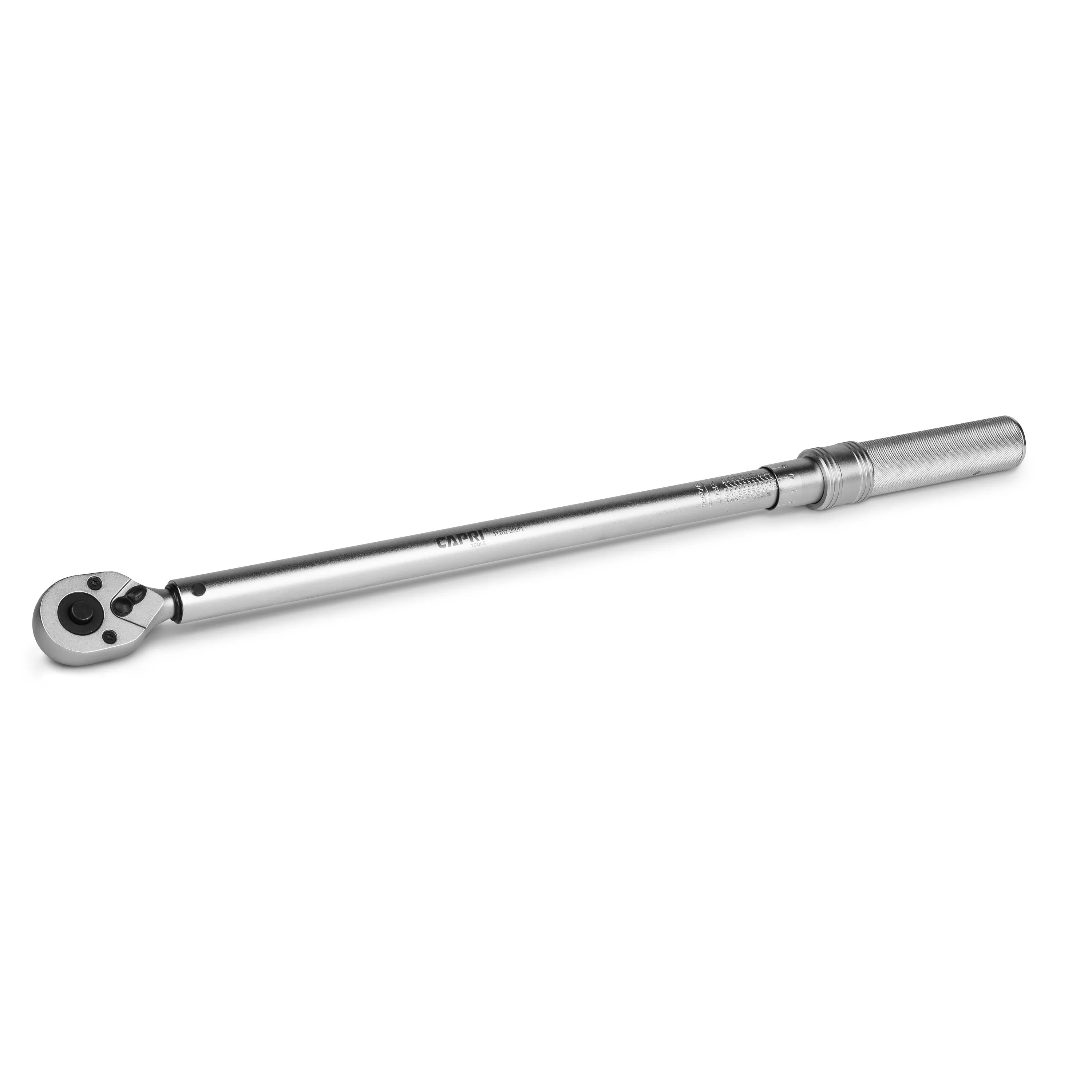 CAPRI TOOLS CP31202-250FL 1/2 in Drive Industrial Torque Wrench, 30-250 ft.-lb.