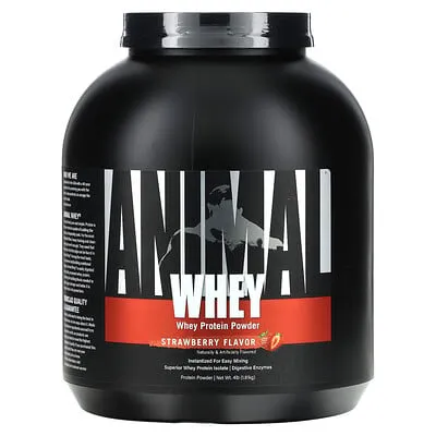 Animal Whey 4lb | Universal Nutrition Strawberry