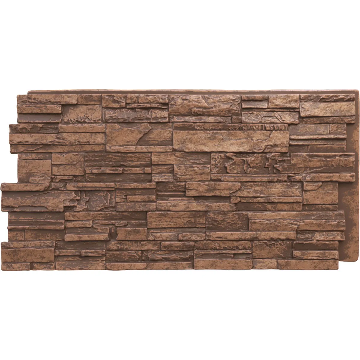 Ekena Millwork StoneCraft Cascade Faux Stone Panel 48 5/8"W x 24 3/4"H x 1 1/4"D