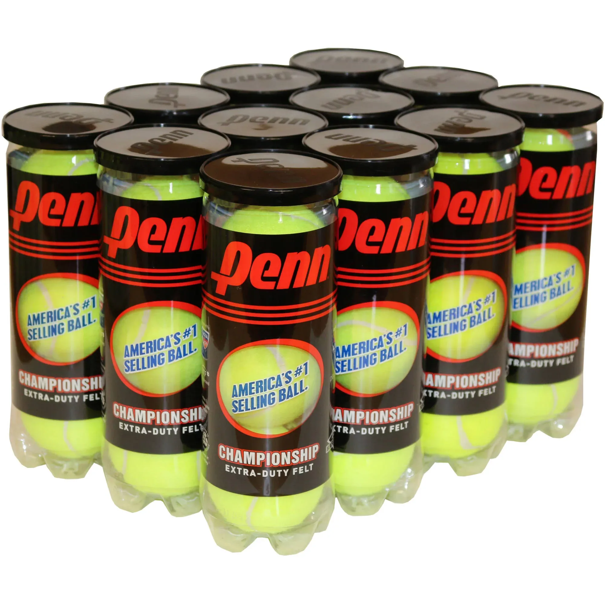 Penn Championship Extra Duty Tennis Balls - 4pk