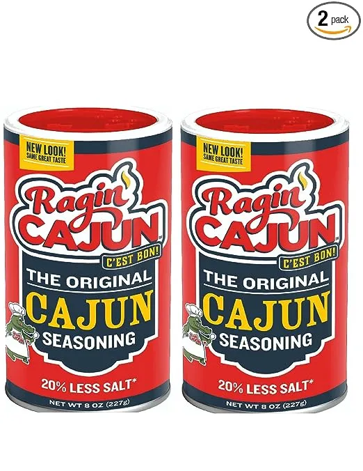 All Purpose Original Cajun Seasoning 8 oz Ragin Cajun (Pack of 2)