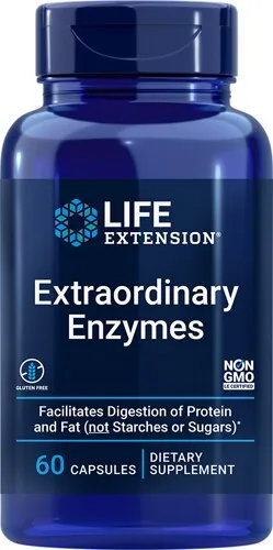 Life Extension Extraordinary Enzymes 60 Capsules