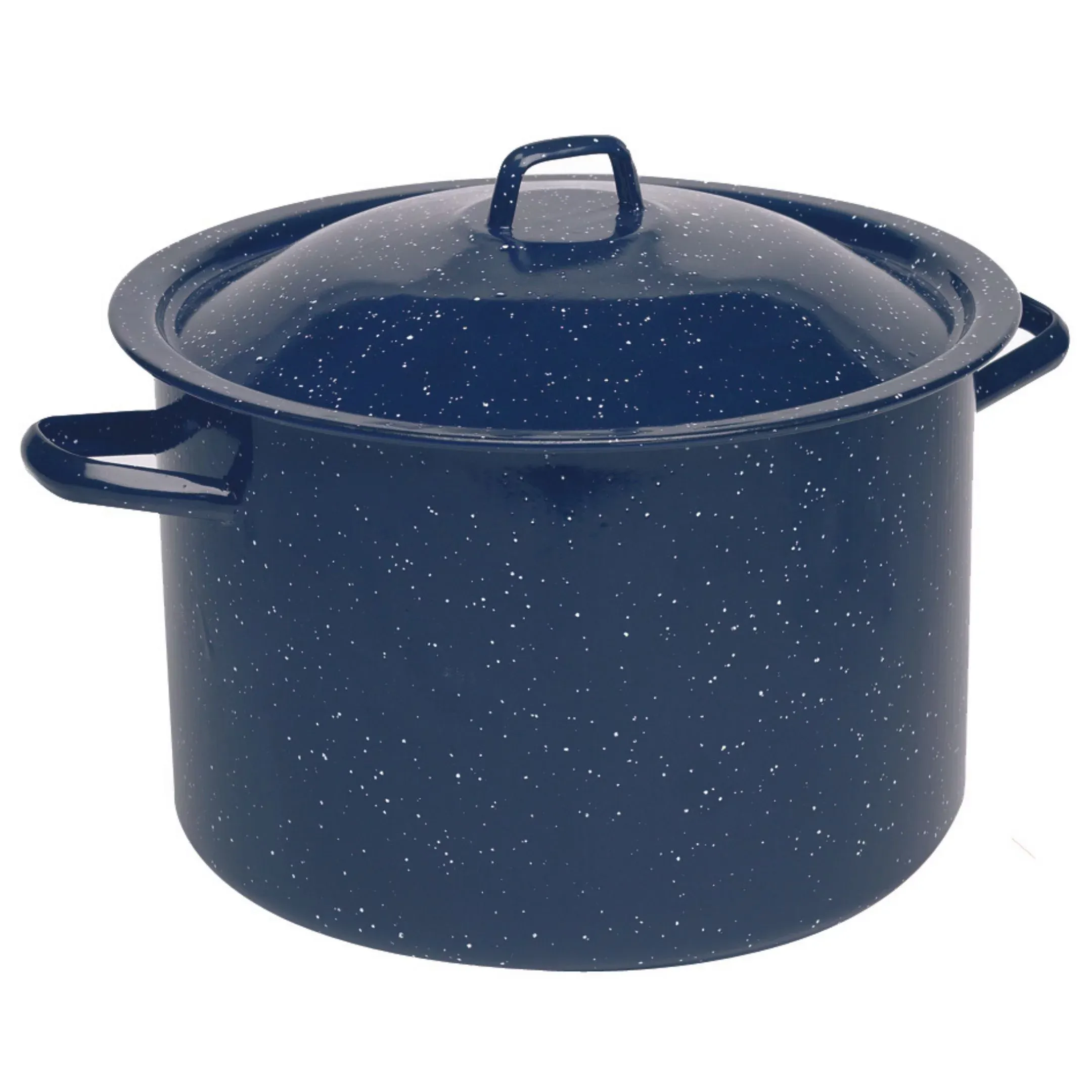 IMUSA 4-qt. Enamel Stock Pot / IMUSA Olla Esmaltada Moteada, 3.8 Litros