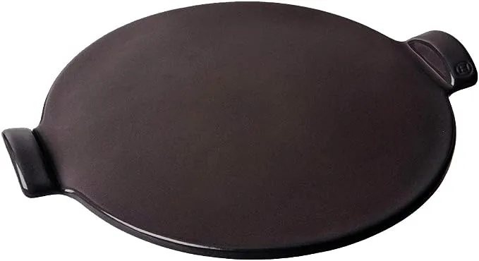 Round Pizza Stone 14.5&#034;, Charcoal