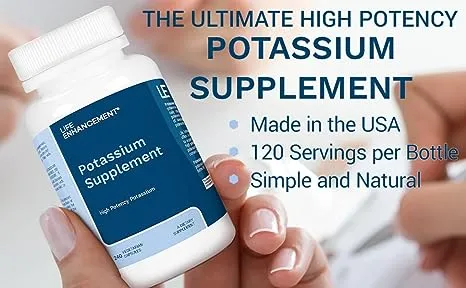 Life Enhancement Potassium Basics 240 Capsules