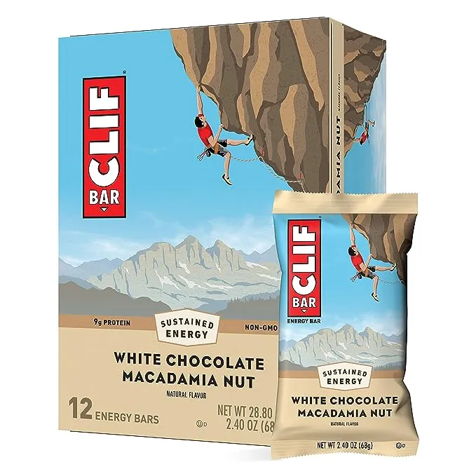 CLIF Bar White Chocolate Macadamia Nut Energy Bars