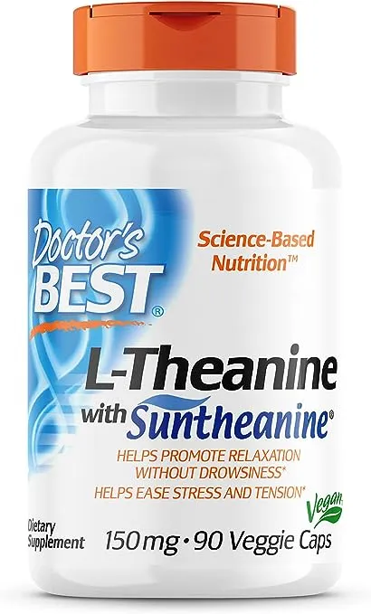 Doctor's Best L-Theanine with Suntheanine