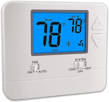 Suuwer Non- Programmable Thermostats for Home 1 Heat/1 Cool