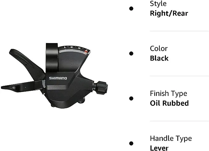 Shimano SL-M315-7R shift lever, band on, 7-speed, right hand