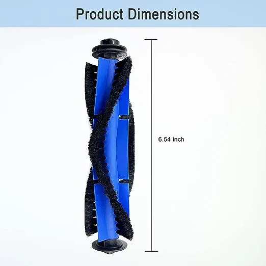 Tivcroxs 4 Pack Replacement Parts Rolling Brush Compatible with Eufy RoboVac 11s, 30C, G30, 30, 11S Max, 30C Max, 15T, 15c, 12, 35c, 15C Max, G30, G30
