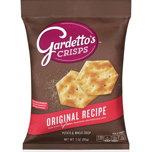 Gardetto's Crisps Peppercorn Ranch 3 oz (Pack of 7)