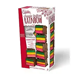 The Original Cakebites by Cookies United, Grab-and-Go Bite-Sized Snack, Holiday Box, 8 Packs of 3 Cookies