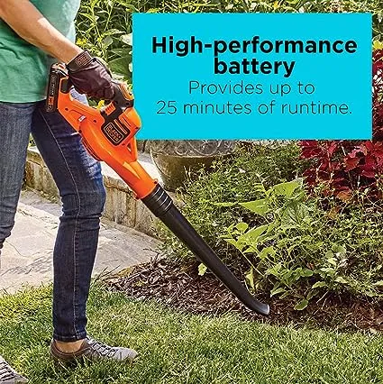 BLACK+DECKER Powerboost 20V MAX Lithium-Ion Cordless Blower