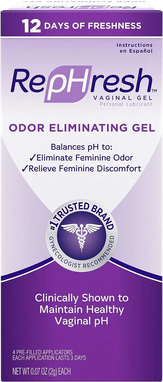 Odor Eliminating Vaginal Gel, 4Ct (0.07Oz)