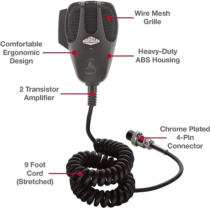 Cobra 70-Series CB Microphone