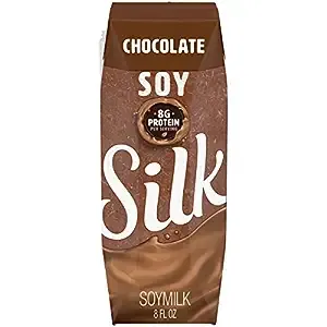 Silk Aseptic Soy Chocolate, 8 Fluid Ounce (18 Pack)