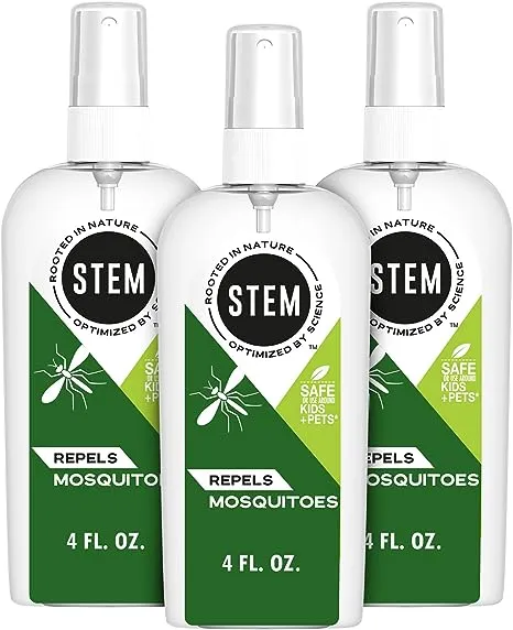 Stem Repels Mosquitoes Mosquito Repellent Spray with Botanical Extracts