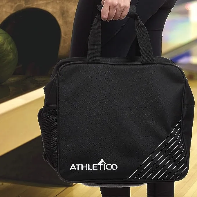 Athletico Essential Bowling Bag - Single Ball Bowling Tote Bag With Padded Ball