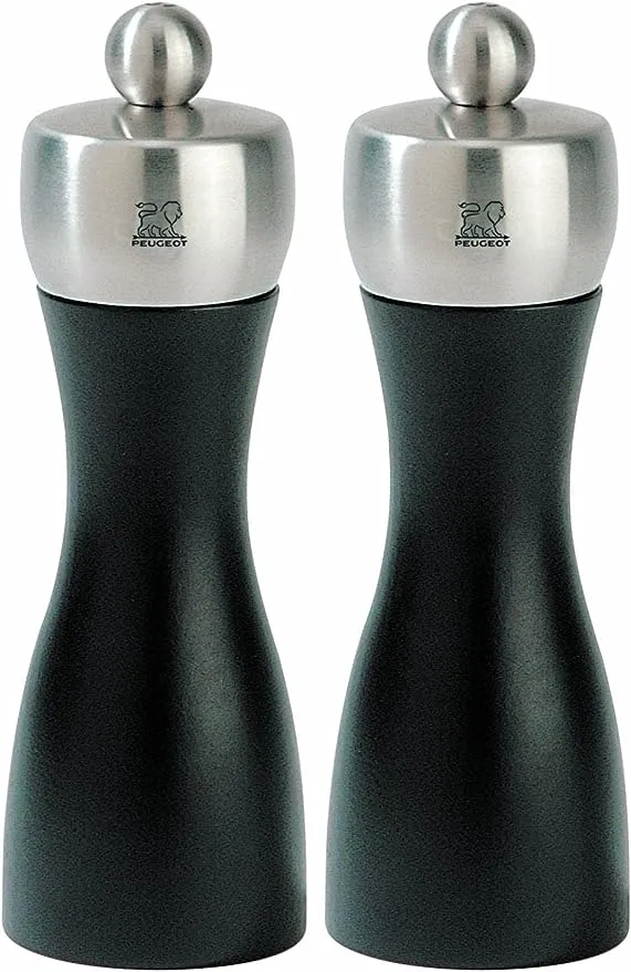 Peugeot Fidji 6 Inch Pepper Mill, Black Matte