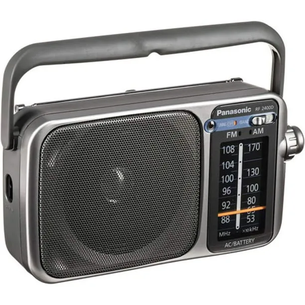 Panasonic RF-2400 AM/FM AC/DC Portable Radio