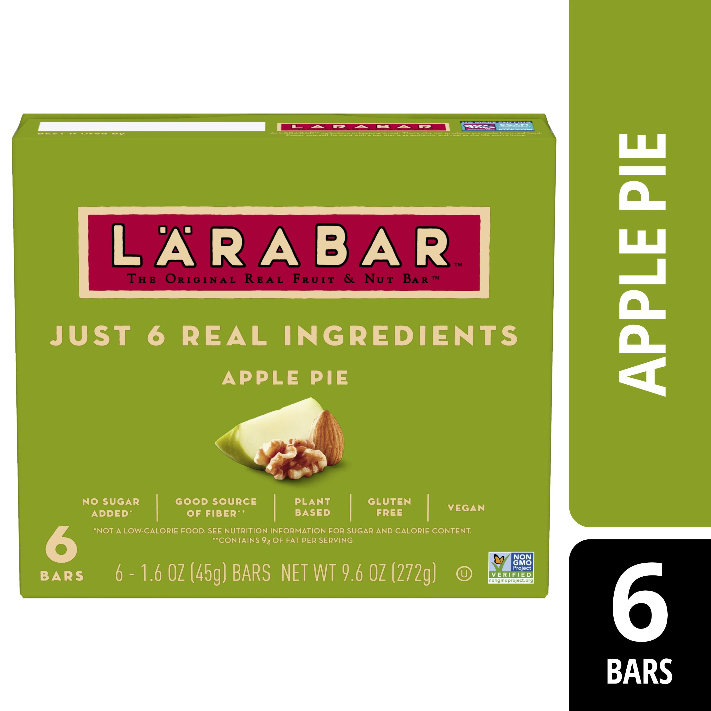 Larabar Apple Pie Fruit Nut - 12ct