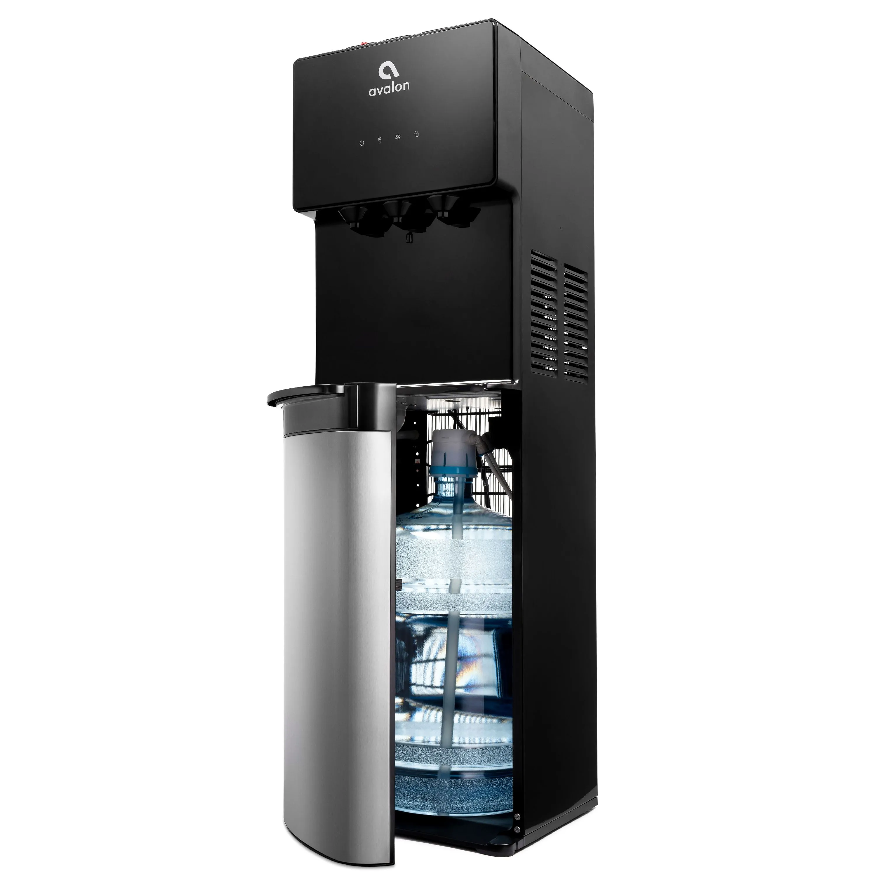 Avalon Bottom Loading Water Cooler Dispenser with BioGuard- 3 Temperature Settings- UL Listed- Bottled