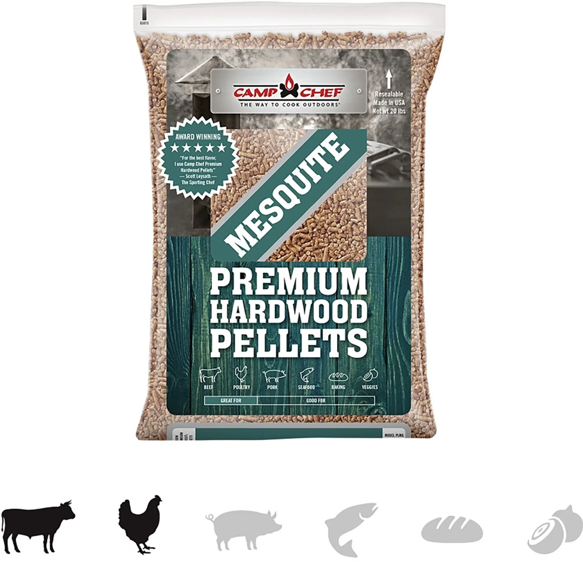 Competition Blend Premium Hardwood BBQ Pellets