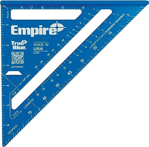 Empire E2994 Laser Etched Rafter Square