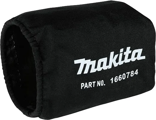 166078-4 Dust Bag, B04556K Makita genuine part for random orbit sander