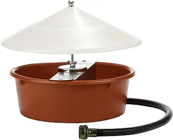 LITTLE GIANT AUTOMATIC POULTRY WATERER RED 5 QUART