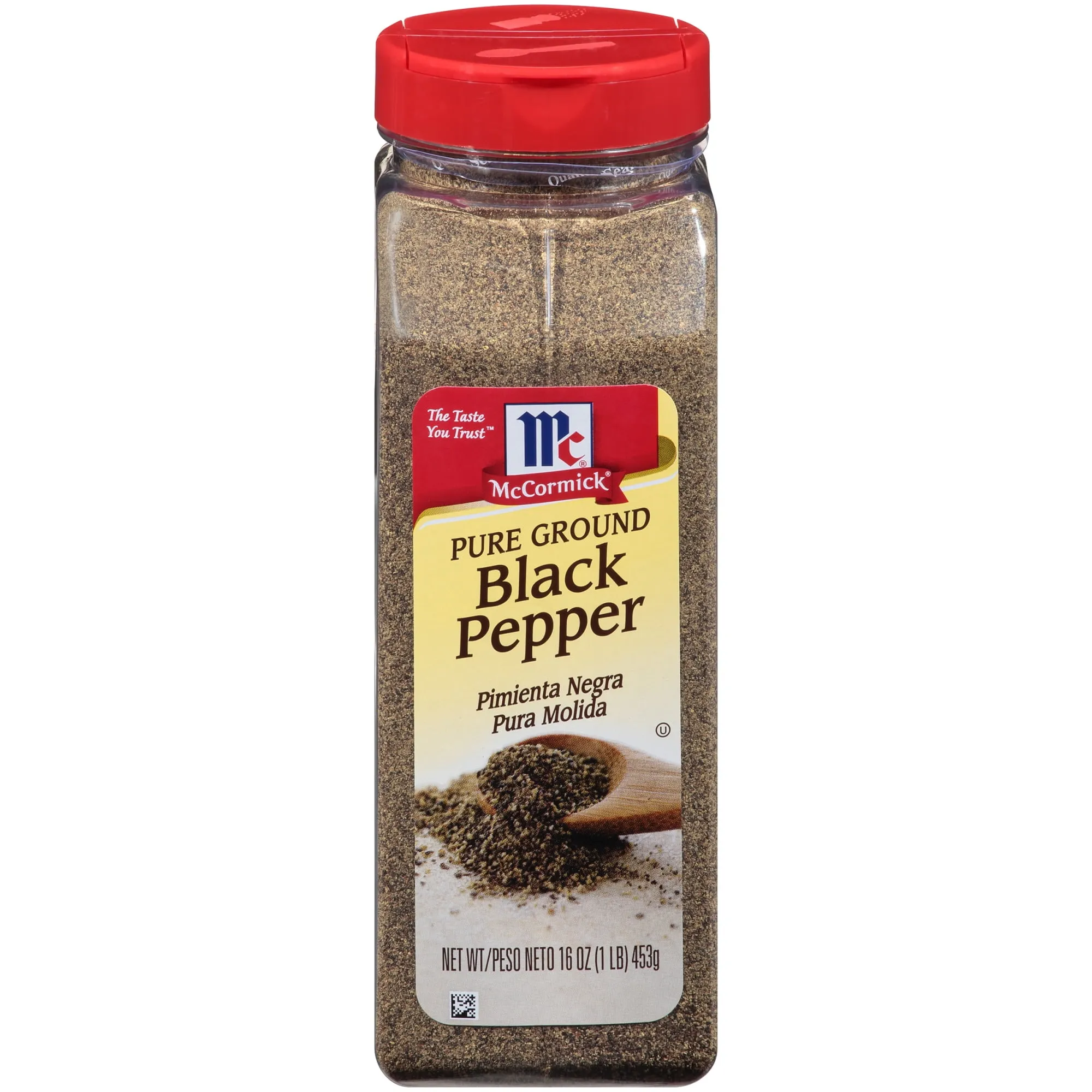 Mccormick Culinary Pure Ground Black Pepper One Container of Bulk Black Pepper Ground Perfect