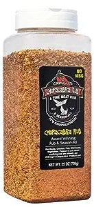 2 Gringos Chupacabra Original Fine Meat Rub No MSG 25 Ounces