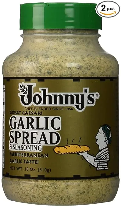 Johnny's Garlic Spread & Seasoning - 18 oz (2-Pack) by Johnny's