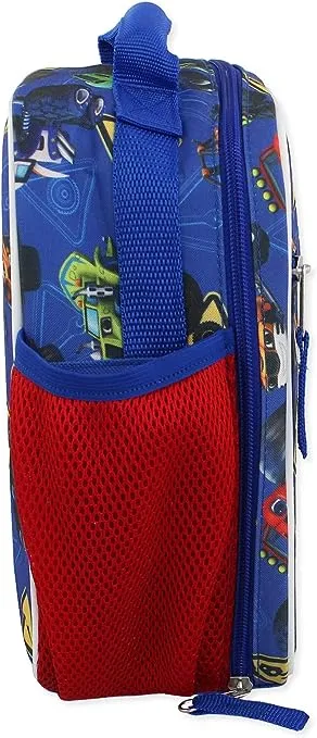 Nickelodeon Blaze and the Monster Machines Boys Girls Soft Insulated School Lunch Box (One Size, Blue)