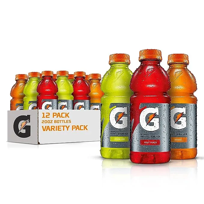 Gatorade Original Thirst Quencher 3-Flavor Frost Variety Pack, 20 Fl Ounce - Pack of 12