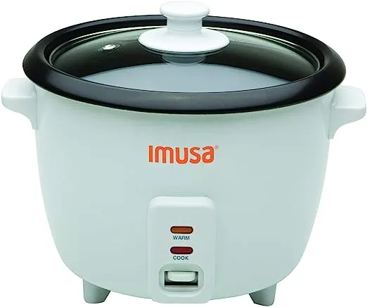 IMUSA - 8-Cup Rice Cooker - White