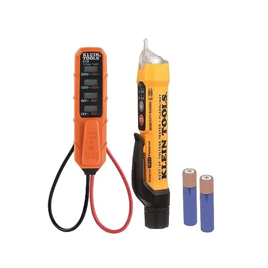 Klein Tools NCVT-3 Voltage Tester with Flashlight Dustproof IP67 Waterproof 