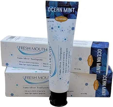 Fresh Mouth Nano Silver Toothpaste Ocean Mint 65g