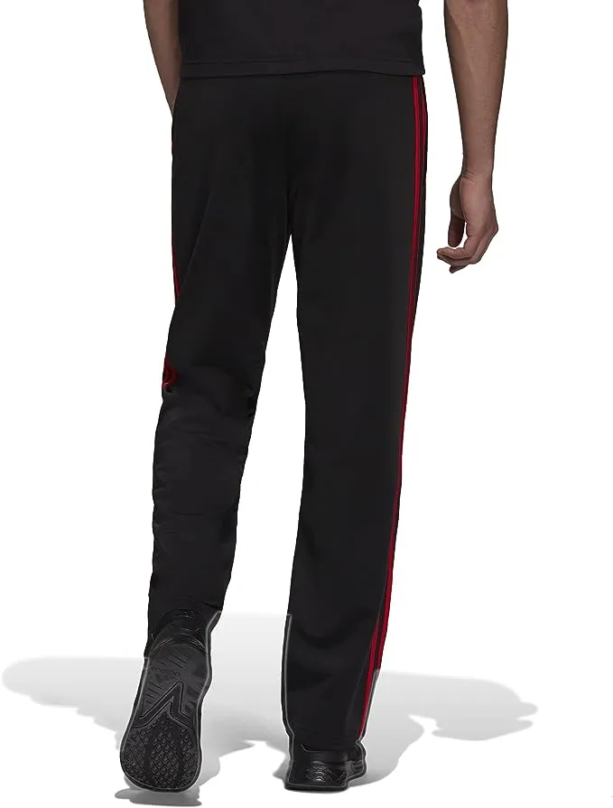 adidas Men's Essentials Warm-up Open Hem 3-stripes Tracksuit Pants