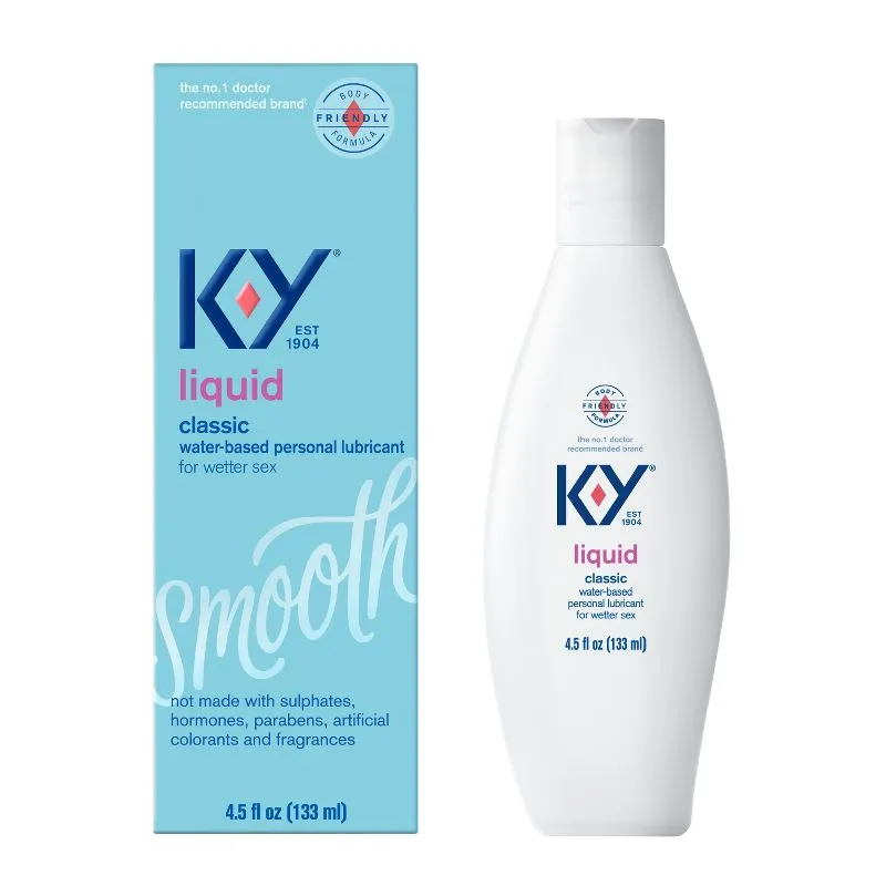 K-Y Water Based Personal Lubricant, Lube For Sexual Wellness, Vaginal Moisturizer, 4.5 fl oz