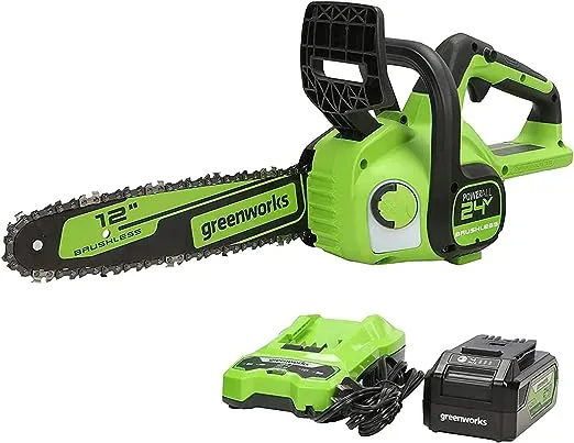 GreenWorks 20192 6.5 Amp 8-Inch Corded Pole Saw w/Case