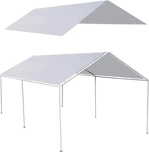 Sunny New 10'x20' Carport Replacement Canopy Cover