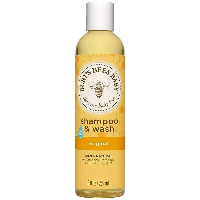 Burt's Bees Baby Bee Original Shampoo & Wash, 8 Fl. Oz (Pack of 3)