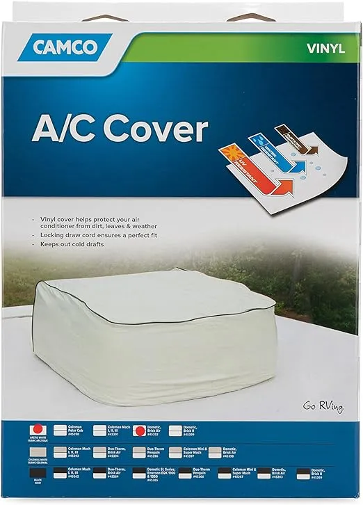 Camco 45392 Vinyl Air Conditioner Cover