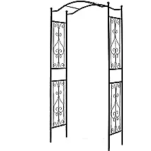 92&#039;&#039; H X 44&#039;&#039; W Garden Arch Arbor Trellis For Outdoor Trellis Plants Support Wit