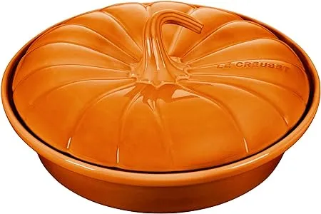 Le Creuset Stoneware Pumpkin Baker - Persimmon