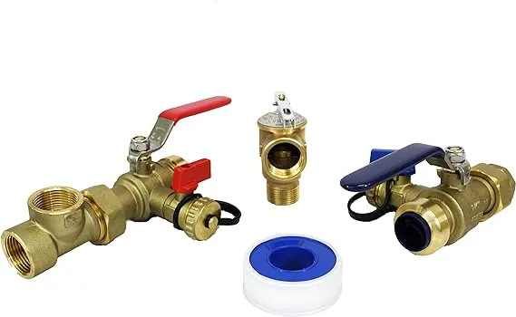 3/4 in. Tankless Water Heater Valves Installation Kit